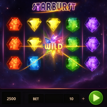 Sportaza - Slot Starburst - Popolare slot NetEnt